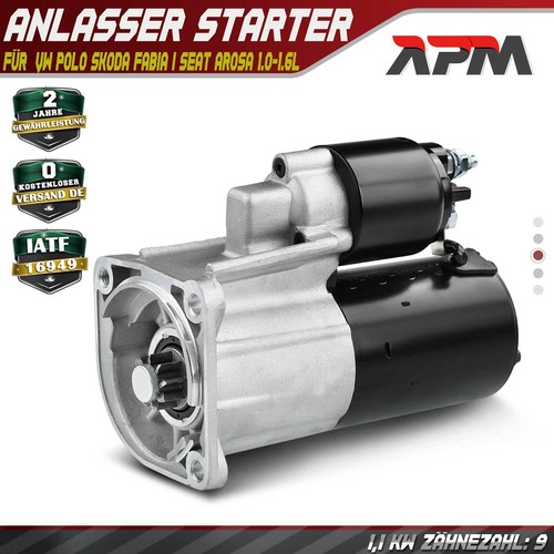 Anlasser starter 1kw für vw - starter,